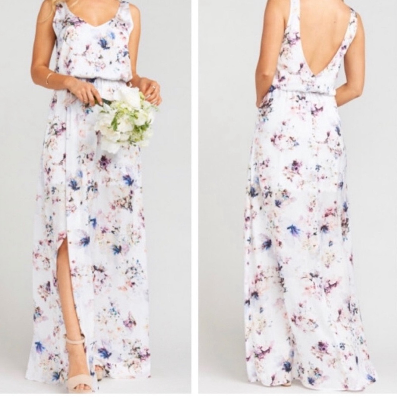 Show Me Your Mumu Kendall Maxi Dress In Bouquet Beauty
